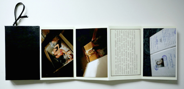 Virignia Farina – libro d’artista per il lavoro “Žene Srebrenice”